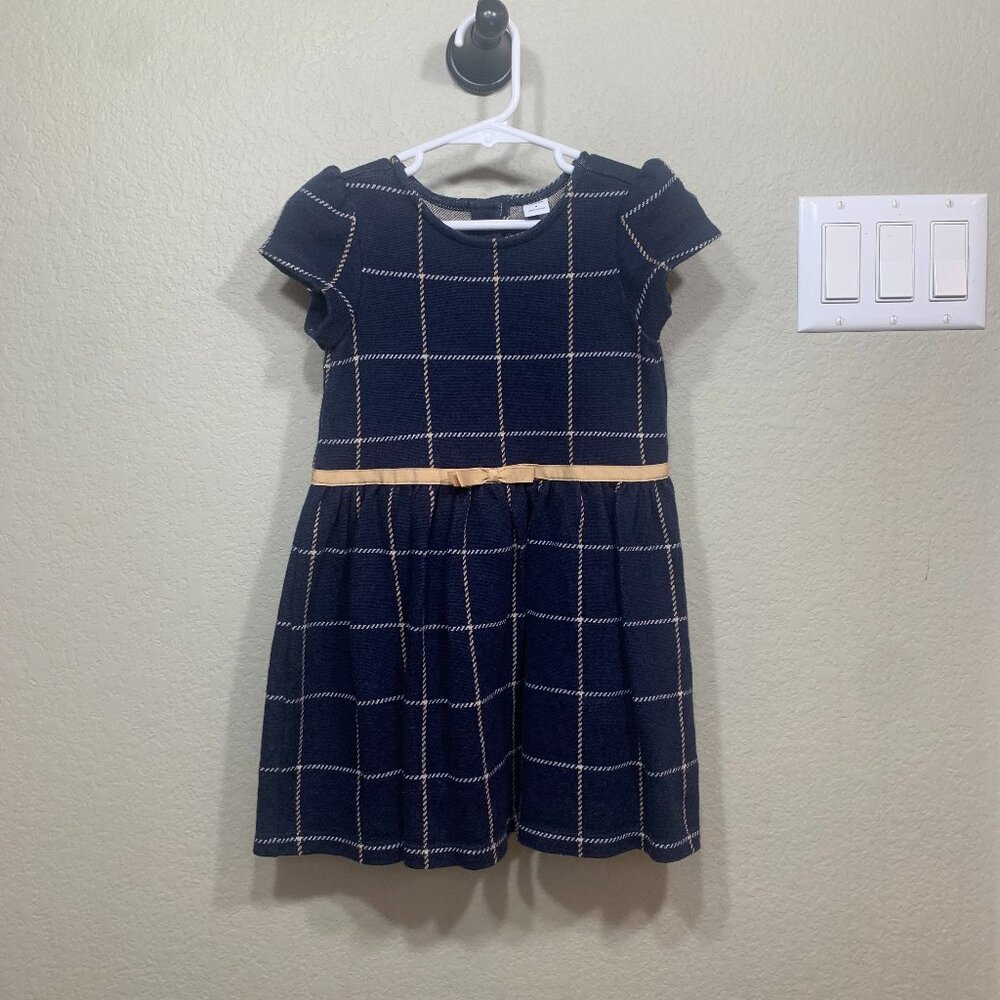 Janie & Jack (Sz 4) Navy Blue Dress